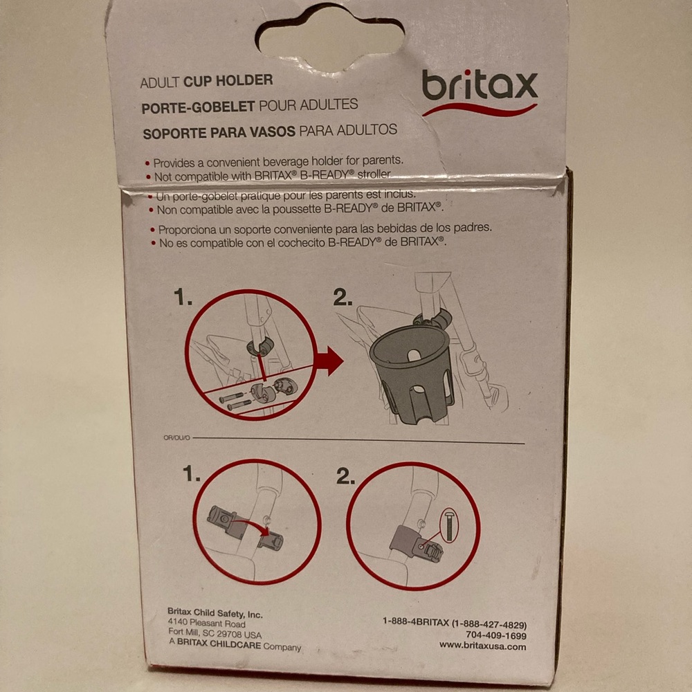 Britax adult cup holder attachment for stroller